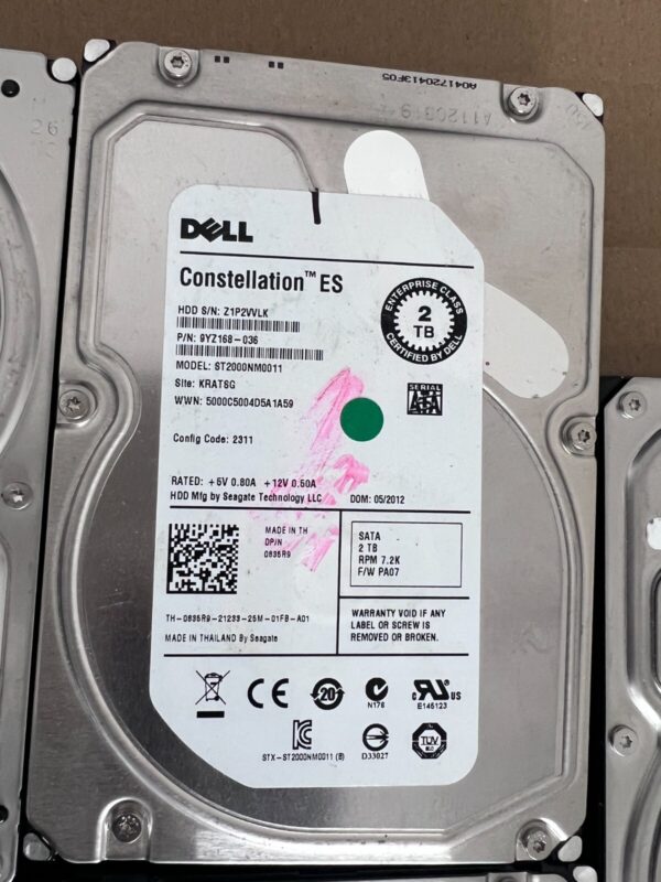 2TB 3.5" SATA Hard Drive HDD - Image 7