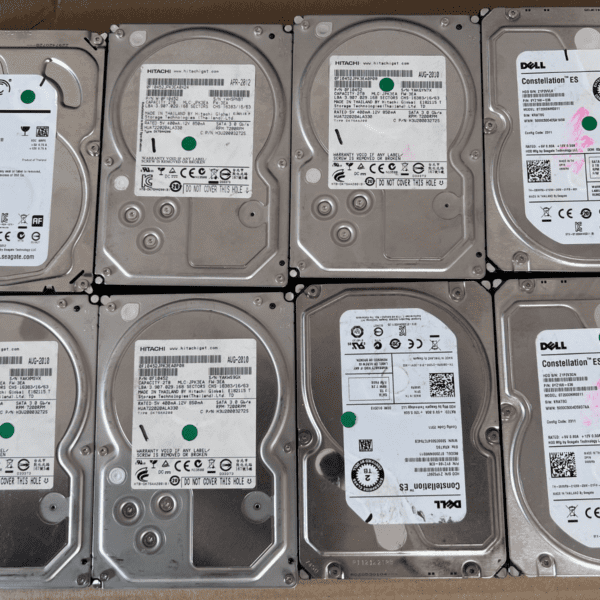 2TB 3.5" SATA Hard Drive HDD