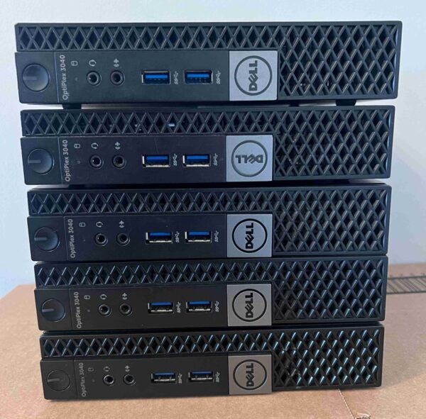 *5X Job Lot*  Dell Optiplex 3040 Mini i3 6th Gen 8GB RAM 128GB SSD Win 11 Pro