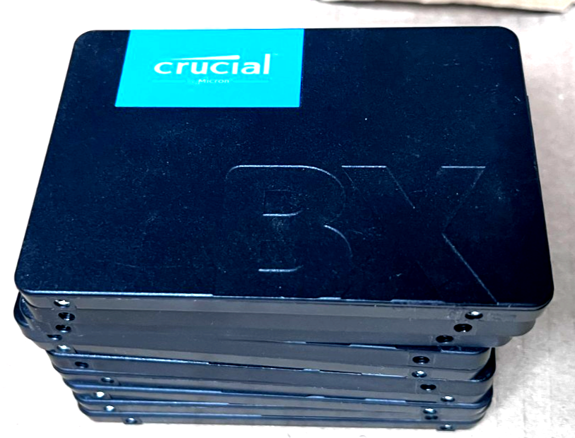 Job Lot 10 X Crucial BX500 240GB SSD SATA 2.5" Model CT240BX500SSD1