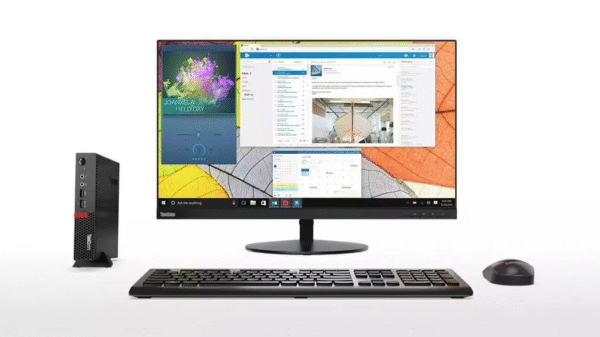 Lenovo ThinkCentre M710q Mini i5-7400T  16GB RAM 256GB SSD PSU Win 11 Pro | WiFi - Image 3