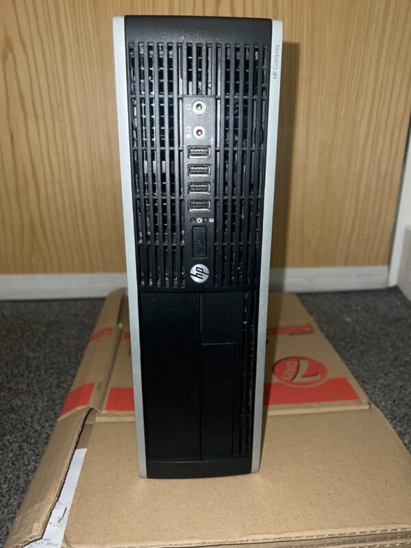 Fast HP Compaq Elite 8300 SFF PC Core i5 8GB RAM 256GB SSD Windows 11 Wifi