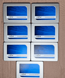 Job Lot 5 X Crucial BX100 250GB SSD SATA 2.5" Model CT250BX100SSD1