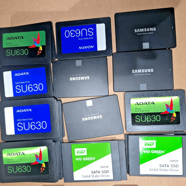 10x Various Brands 240GB SSD Job Lot 2.5 SATA Solid State Drive Bulk  All Tested