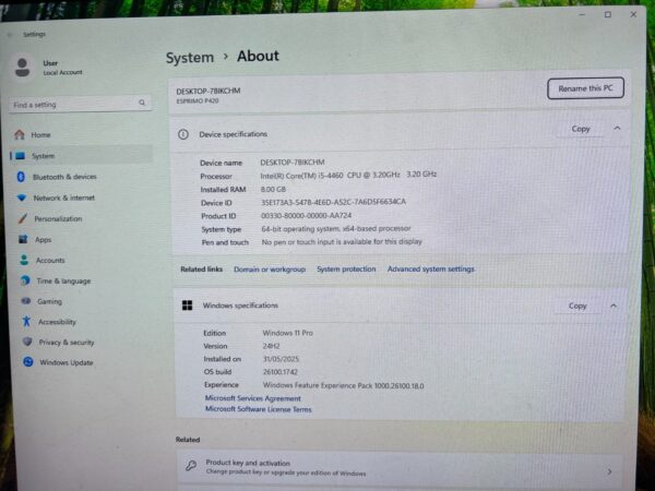 Fast Fujitsu Computer Tower PC Intel Core i5 8GB RAM 240GB SSD Win 11 Pro | WiFi - Image 4