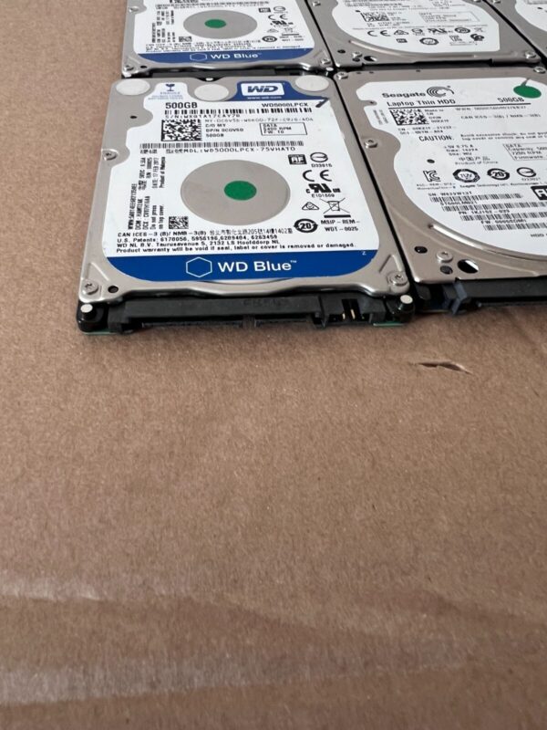 JOB LOT 10x 500GB - 2.5" Internal Hard Drive for Laptop - Various makes Seagate - Image 3