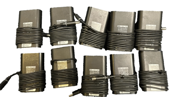 ** 10X Job Lot **GENUINE Dell Laptop Charger 19.5V-3.34A, 65W (7.4mm Big Pin)