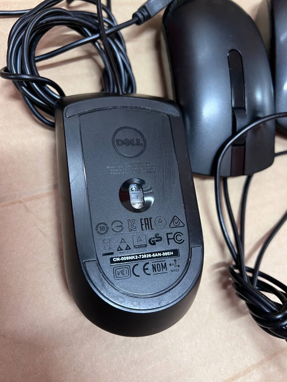 10X-Job-lot-HP-Dell-Lenovo-Optical-USB-Mouse-Black-All-tested-and-working-405459567343-10