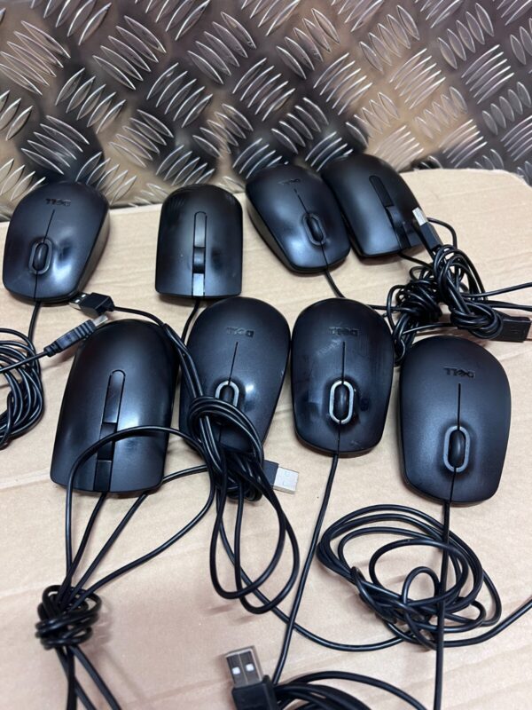 * 10X Job lot* HP Dell Lenovo Optical USB Mouse Black - All tested and working - Image 4