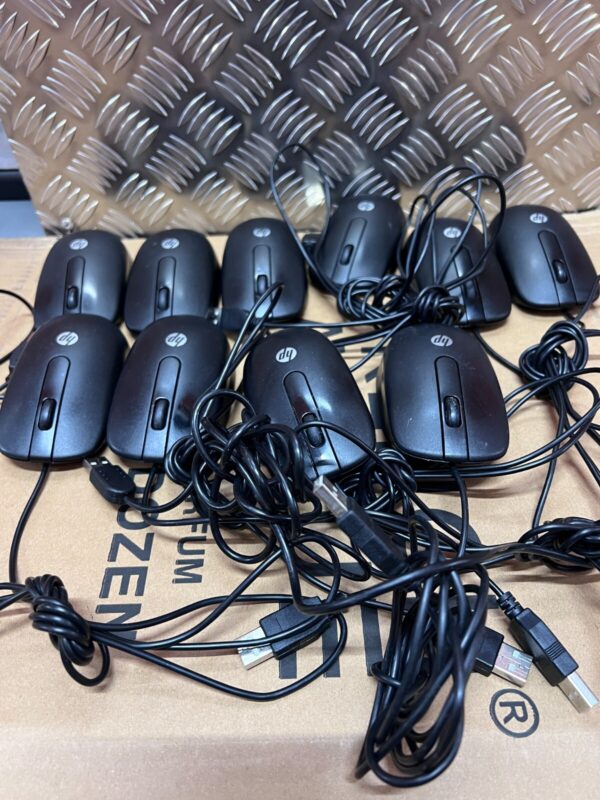 * 10X Job lot* HP Dell Lenovo Optical USB Mouse Black - All tested and working - Image 5
