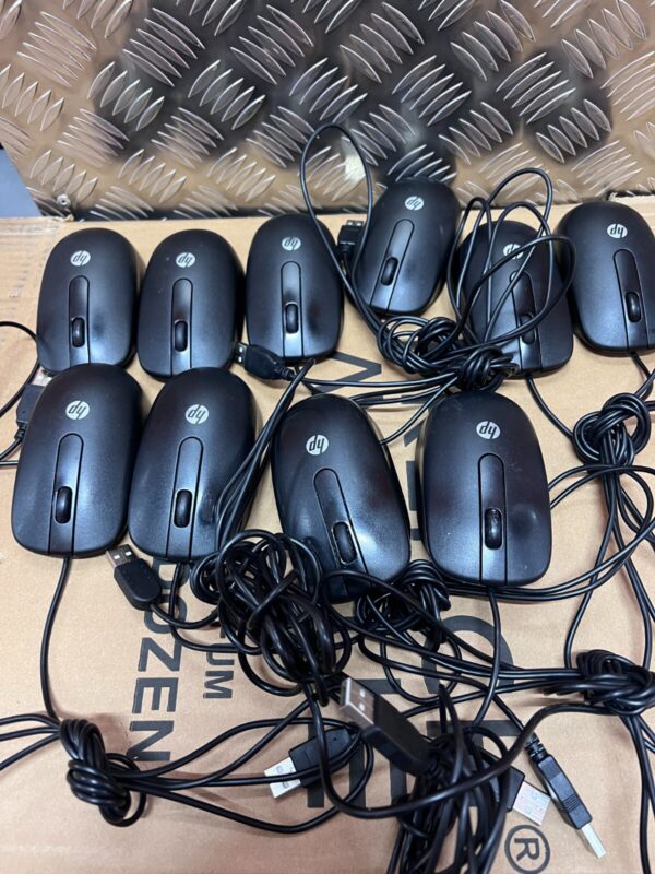 * 10X Job lot* HP Dell Lenovo Optical USB Mouse Black - All tested and working - Image 6