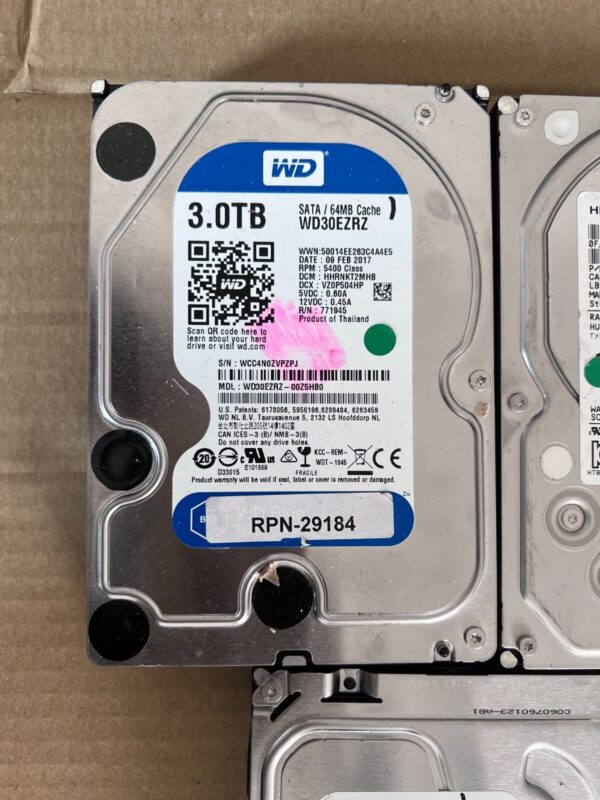 3TB 3.5" SATA Hard Drive HDD - Image 3