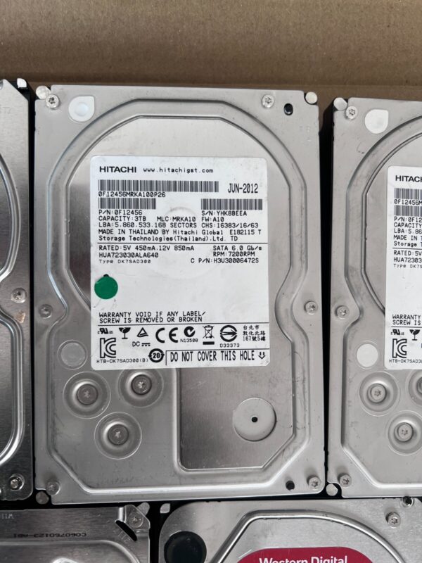 3TB 3.5" SATA Hard Drive HDD - Image 8