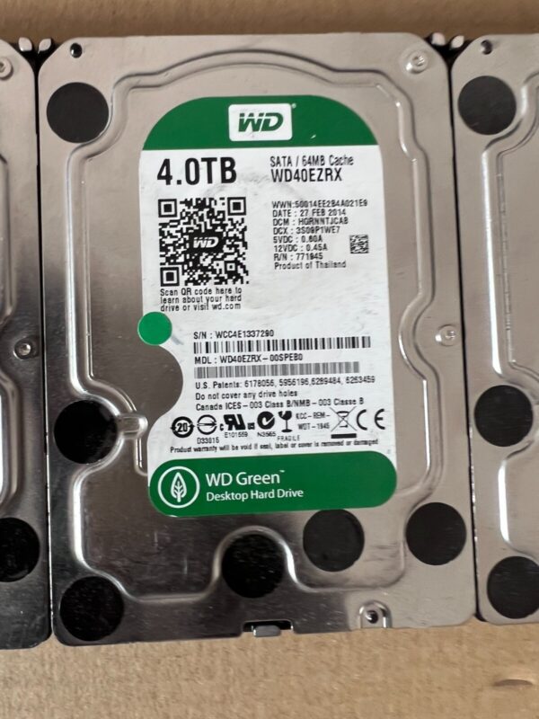 4TB WD HDD SATA / 64MB Cache Hard Drive - WD40EZRX 00spebo - Image 7