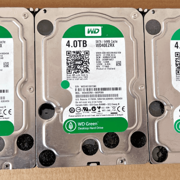 4TB WD HDD SATA / 64MB Cache Hard Drive - WD40EZRX 00spebo