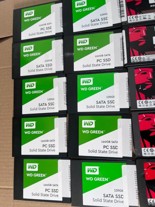 ** 50X **  Genuine WD Green, Kingston 120 GB SSD Job Lot | Same Day Dispatch - Image 3