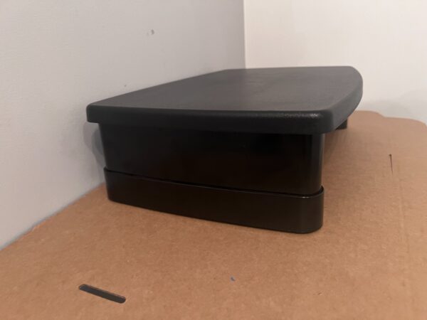 Amazon Basics Rectangular Adjustable Computer Monitor Riser Desk Stand - Clean - Image 3
