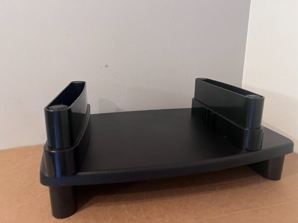 Amazon Basics Rectangular Adjustable Computer Monitor Riser Desk Stand - Clean - Image 6