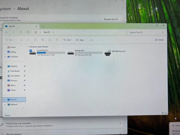HP EliteDesk 800 G1 TWR Core i5 8GB RAM, 120GB SSD + 1TB HDD Win 11 Pro | WiFi - Image 5