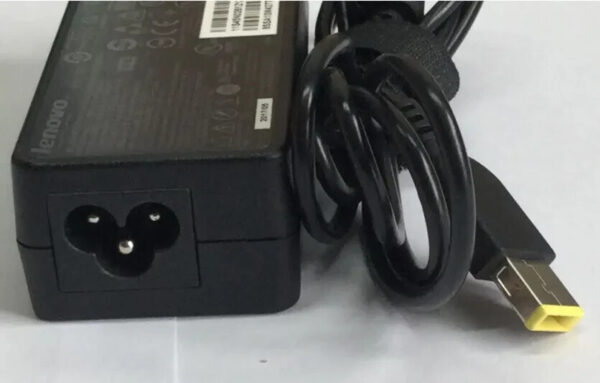 GENUINE LENOVO LAPTOP CHARGER 20V - 3.25A, 65W RECTANGLE TIP WITH POWER LEAD UK - Image 3