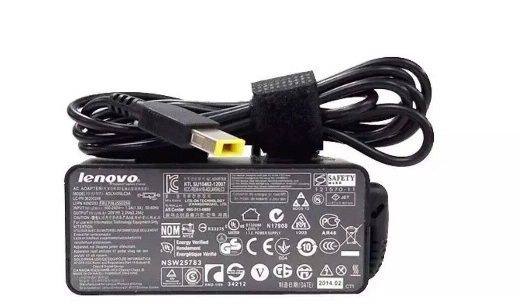 GENUINE-LENOVO-LAPTOP-CHARGER-RECTANGLE-TIP-20V-225A-45W-WITH-POWER-LEAD-406502757954-5