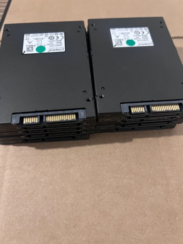 10x 240GB Kingston SSD 2.5" SATA III 6Gb/s– Job Lot, Tested & Wiped - Image 4