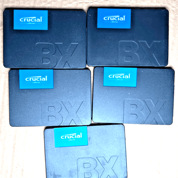 Job Lot 5 X Crucial BX500 240GB SSD SATA 2.5" Model CT240BX500SSD1
