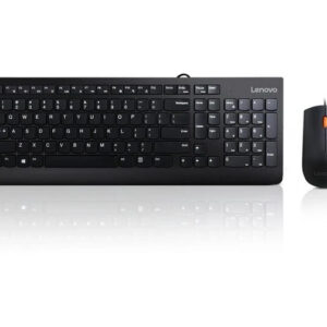 Professional USB Keyboard and Mouse Set - UK Layout - Dell/HP/Lenovo/Microsoft