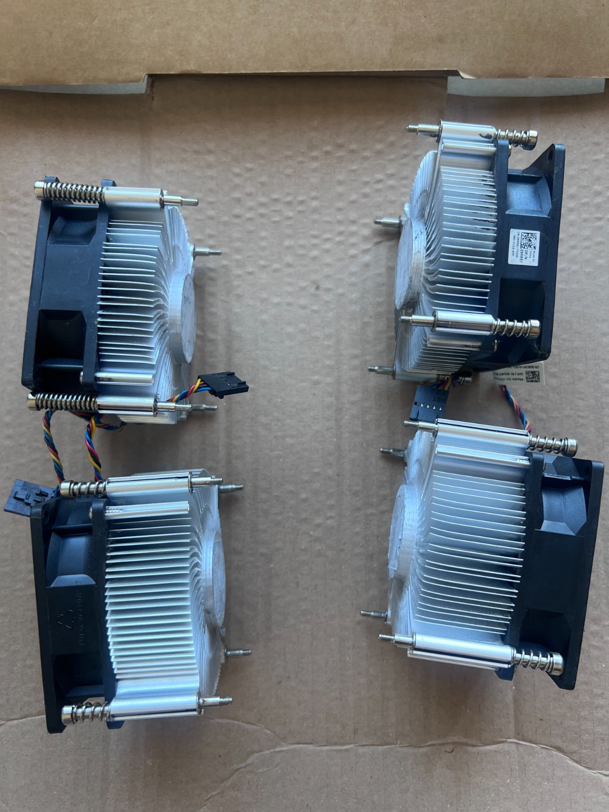 Dell Optiplex Precision Heatsink & Fan 89R8J DW014 LGA1155 7010 7020 9020 T1700 - Image 4