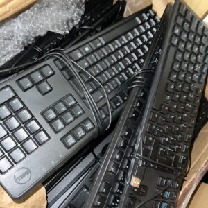 Job Lot 10 -50X DELL HP MICROSOFT VIGLEN LENOVO USB Keyboards Desktop QWERTY UK