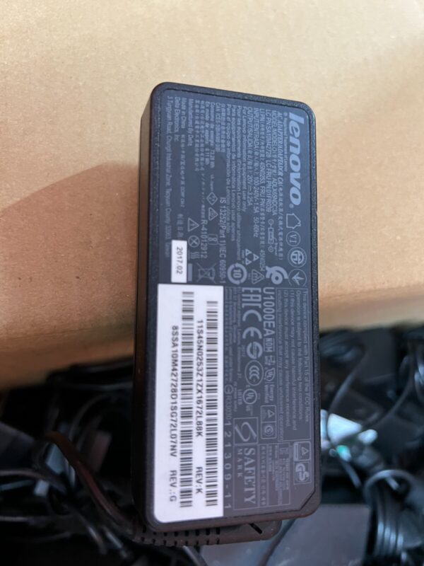 **Job Lot** 10-50X GENUINE LENOVO LAPTOP CHARGER 20V - 3.25A, 65W RECTANGLE TIP - Image 3