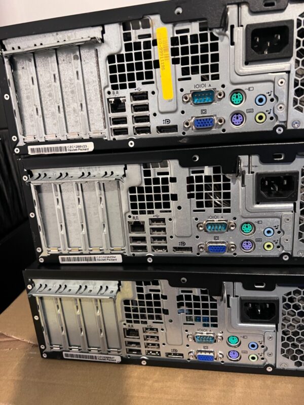 3X Job Lot HP Compaq 8000 Elite SFF PC - Core 2 Duo/ Pentium Dual-Core  4GB RAM - Image 3