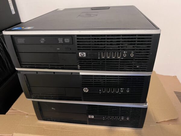 3X Job Lot HP Compaq 8000 Elite SFF PC - Core 2 Duo/ Pentium Dual-Core  4GB RAM