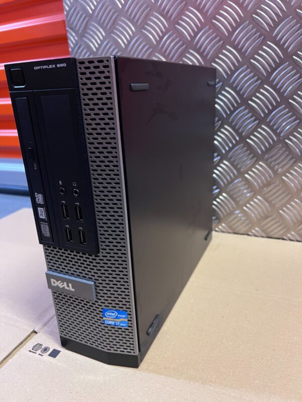 Dell Optiplex 990 SFF PC Intel Core i7 8GB RAM 240GB SSD Win 11 Pro | Wifi - Image 7