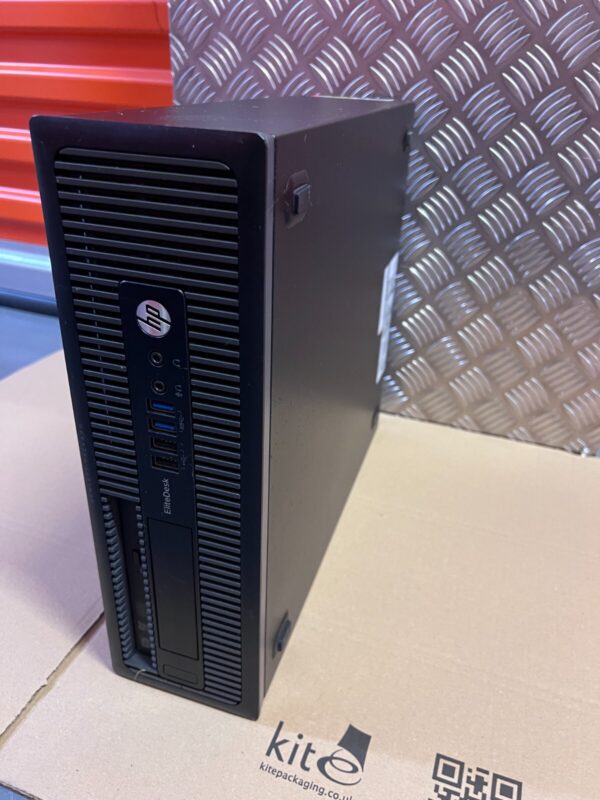 HP EliteDesk 800 G1 SFF Desktop PC Core i5 8GB RAM, 256GB SSD Win 11 Pro | Wifi - Image 6