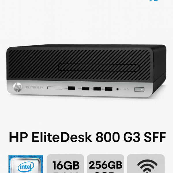 HP EliteDesk 800 G3 SFF Intel i5-7500 16GB RAM 256GB SSD  Win11 Pro | WIFI