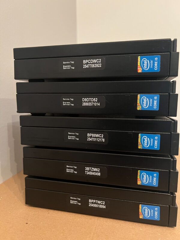 *3X Job Lot* Dell OptiPlex 3020 Micro PC, Core i5 8GB RAM 120GB SSD Win 11 Pro - Image 3