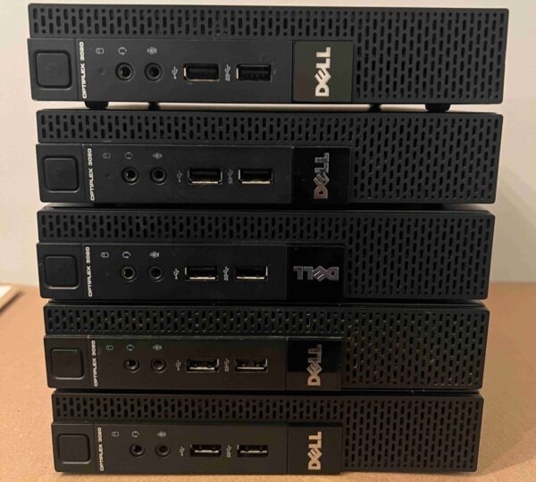 *3X Job Lot* Dell OptiPlex 3020 Micro PC, Core i5 8GB RAM 120GB SSD Win 11 Pro