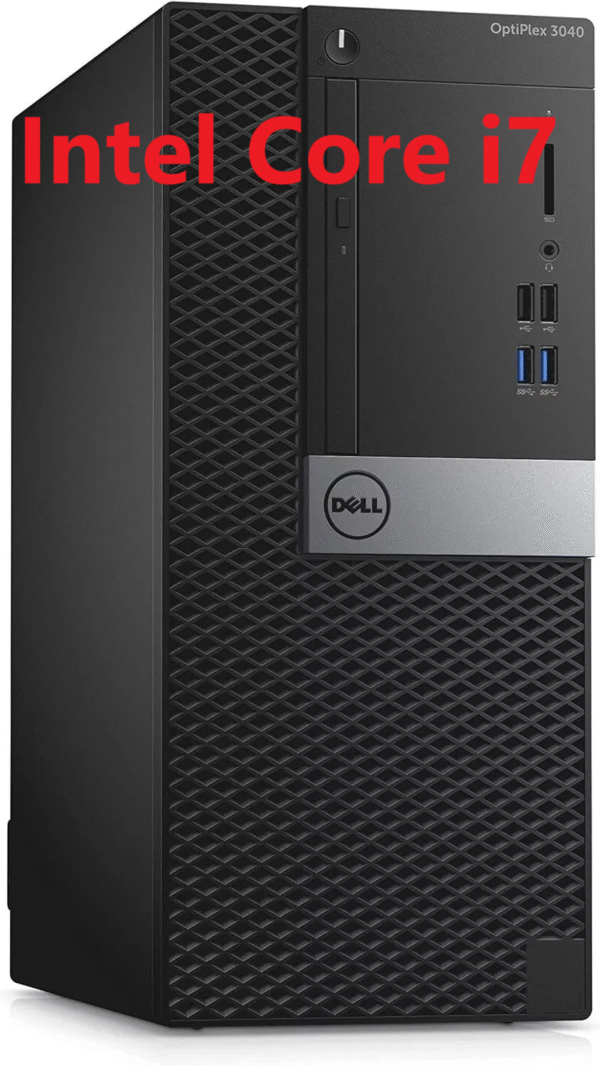 Dell 3040 MT PC - Intel i7 6th Gen 16GB RAM 120GB SSD + 1TB HDD Win11 Pro | WiFi