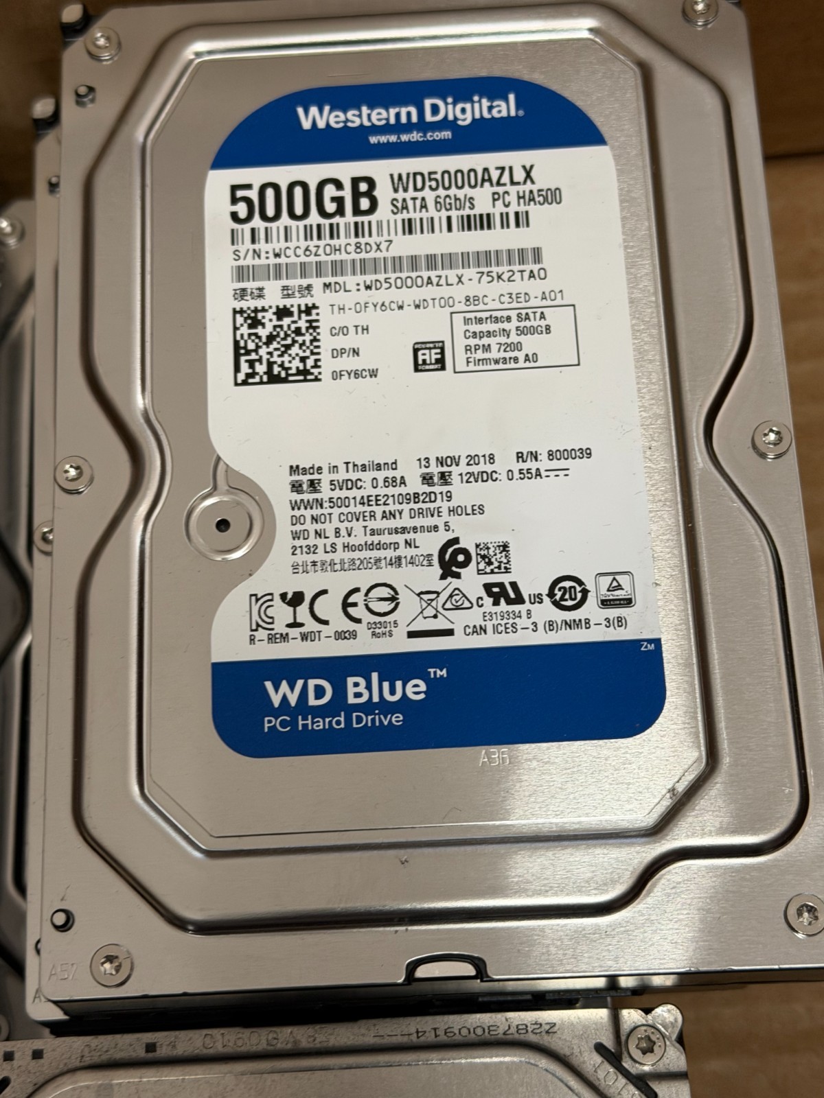 10X Job Lot of PC Mixed Brand Hard Drive 500GB SATA 3.5" HDD PC Hard Drive - Image 9