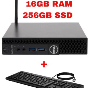 Dell Optiplex 3050 Mini PC Core i7-7th gen 16GB RAM 256GB SSD Win 11P | Wifi