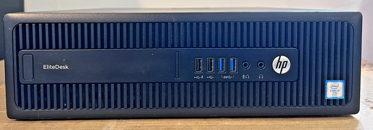HP EliteDesk 800 G2 SFF PC Intel i7-6700 16GB RAM 256GB SSD Win 11P WiFi