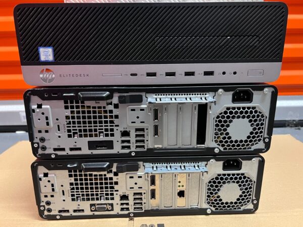 HP EliteDesk 800 G3 SFF Core i5 7th Gen 8GB RAM 256GB NVMe NVS 310 Win 11 Pro PC - Image 7