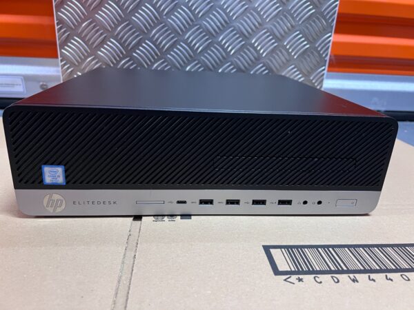 HP EliteDesk 800 G3 SFF Core i5 7th Gen 8GB RAM 256GB NVMe NVS 310 Win 11 Pro PC