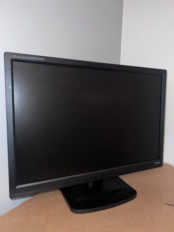 IIyama prolite E2280WSD 22" LED widescreen Monitor with built in speakers VGADVI
