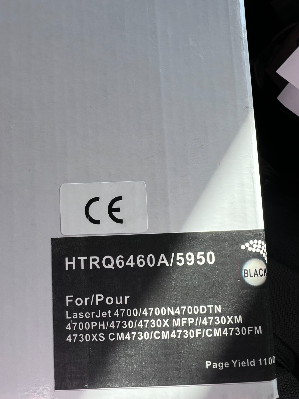 Q5950A BLACK ECO SERIES COMPATIBLE TONER FOR HP 4700, 4730 Universal HP Q6460A 1 - Image 5